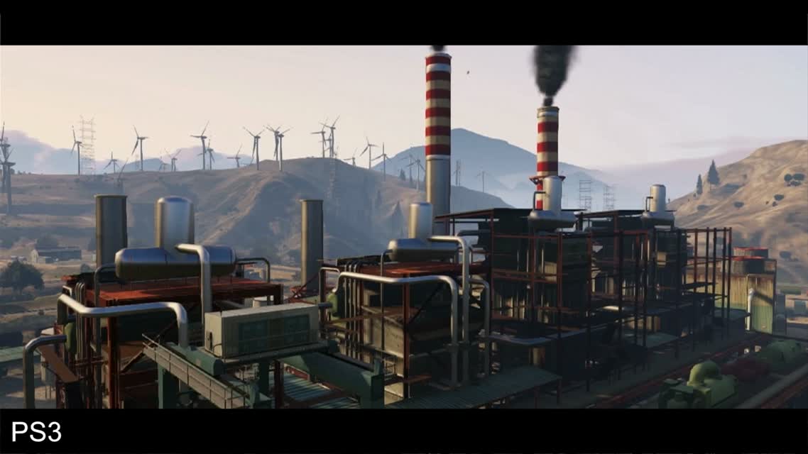 Grand Theft Auto 5GTA 5 PS4 vs PS3 Trailer Comparison