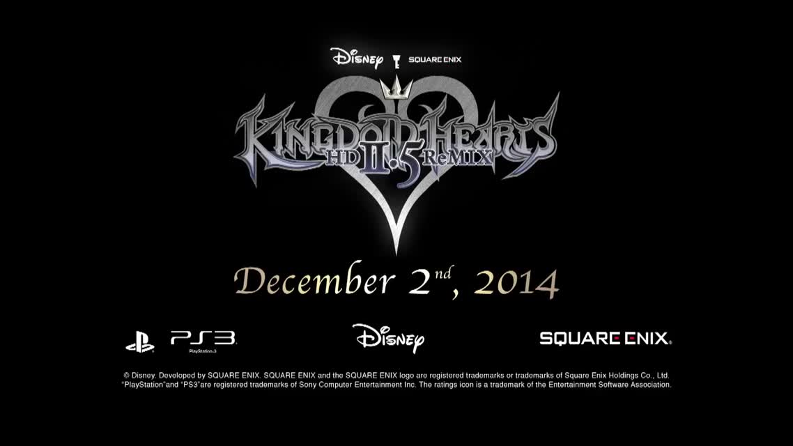 Kingdom Hearts HD 2.5 ReMIX - SD vs HD Comparison Trailer