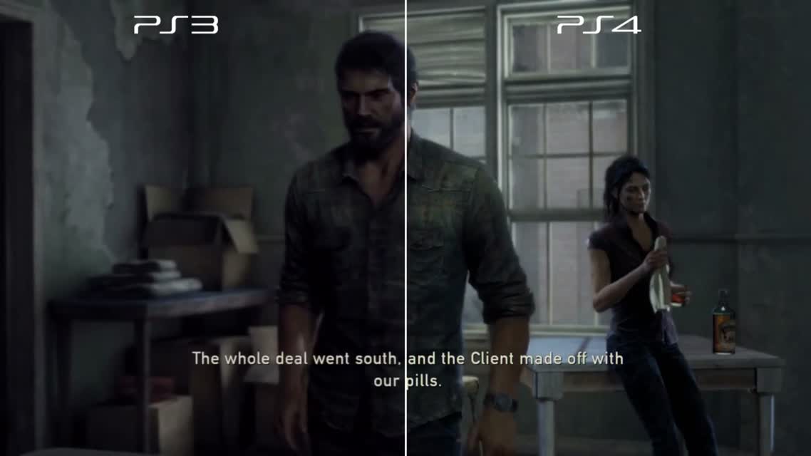 The Last of Us Remastered - PS3 vs PS4 сравнение графики