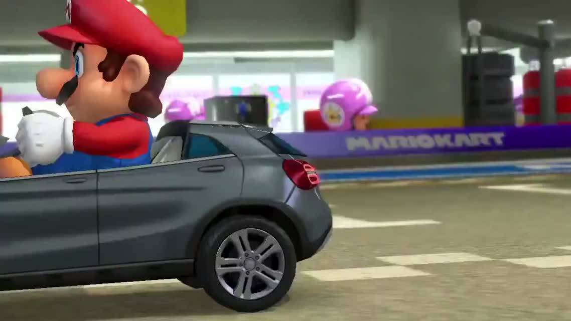 Mario Kart 8 - Mercedes-Benz DLC Trailer (Wii U)