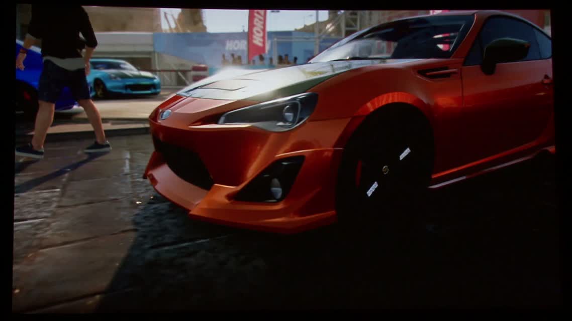 Forza Horizon 2 Trailer запись с камеры