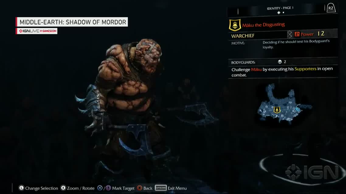 Middle-earth Shadow of Mordor Gameplay Demo - IGN Live Gamescom 2014