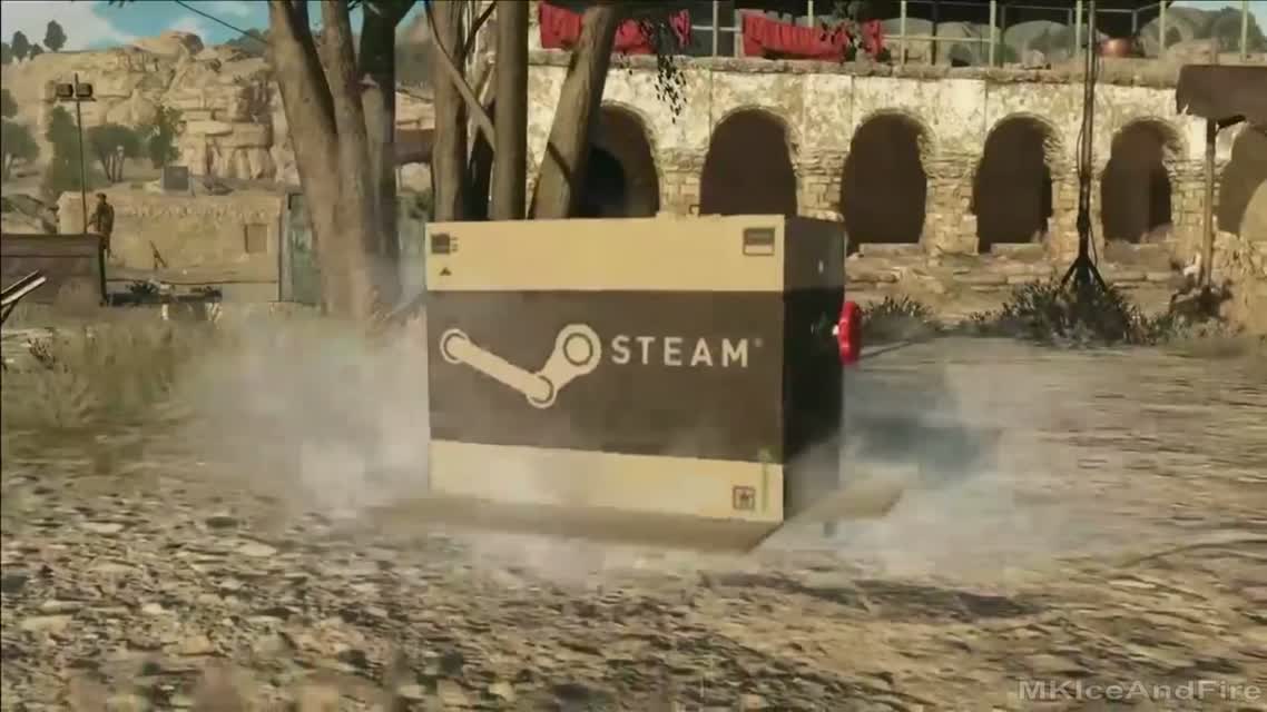 Metal Gear Solid 5 The Phantom Pain Steam Announcement 1080p HD