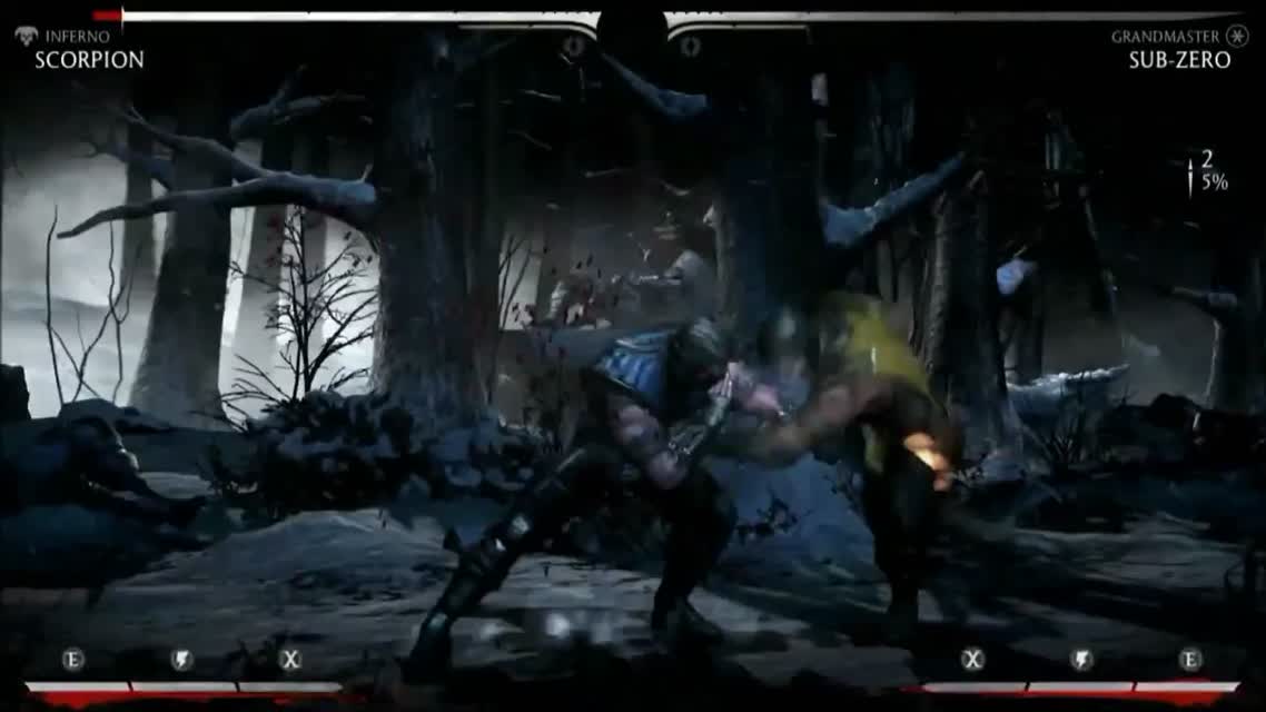 Mortal Kombat 10 Gameplay (PS4Xbox One) - Mortal Kombat X - ScorpionSub ZeroRaidenKano