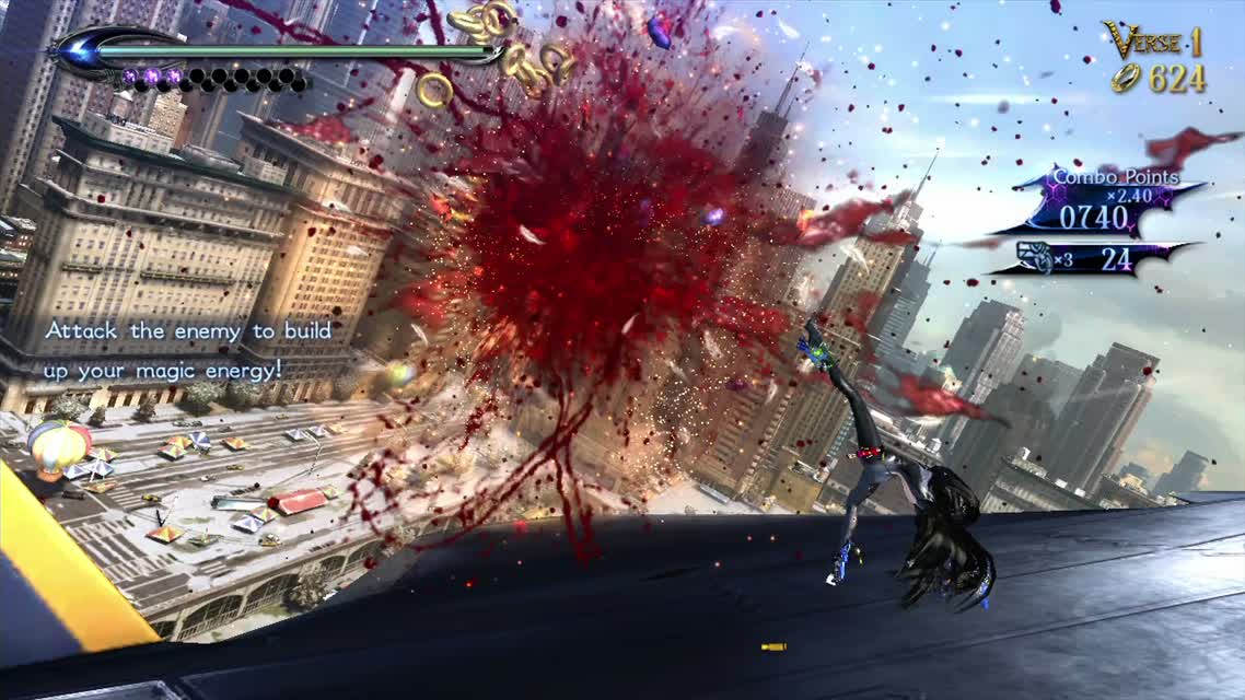 Bayonetta 2 gameplay 1