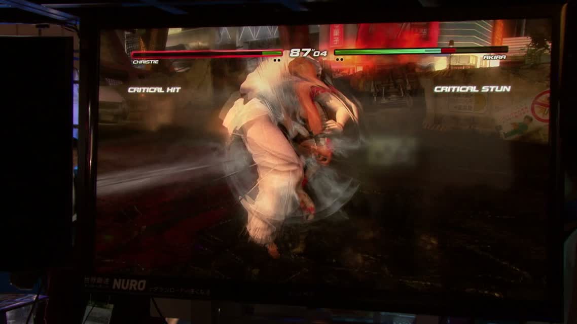 TGS: DOA5 Last Round gameplay #3