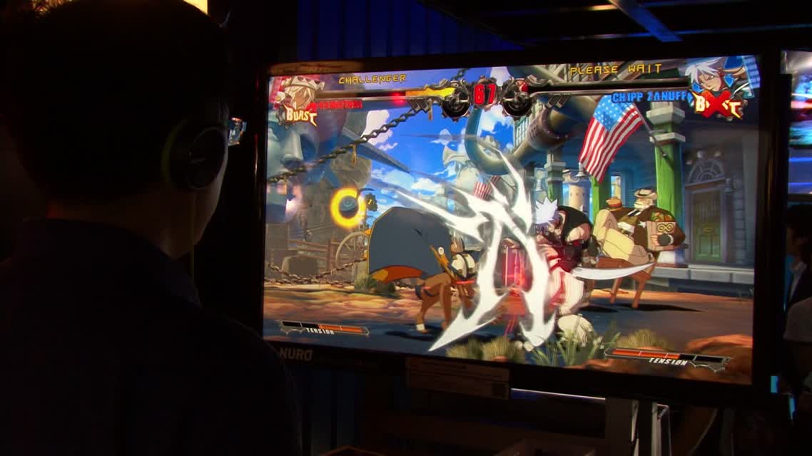 TGS: Guilty Gear Xrd gameplay