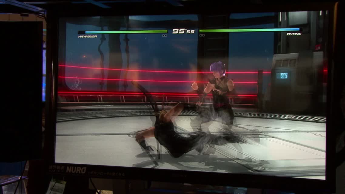 TGS: DOA5 Last Round gameplay #2