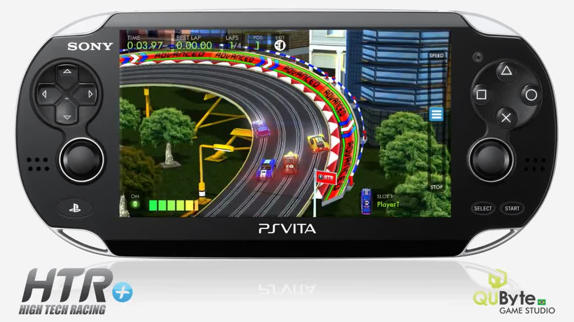 HTR+ Slot Car Simulation  PS Vita