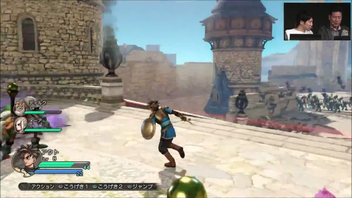 Dragon Quest Heroes Gameplay TGS 2014 PS4