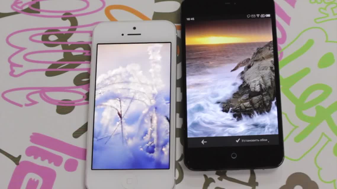 Сравнение Meizu MX 2 и iPhone 5