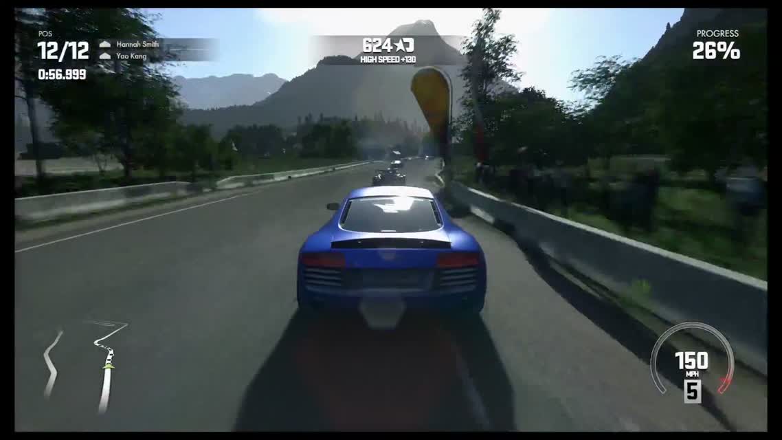 Driveclub - Audi R8 V10 Plus Gameplay (PS4)