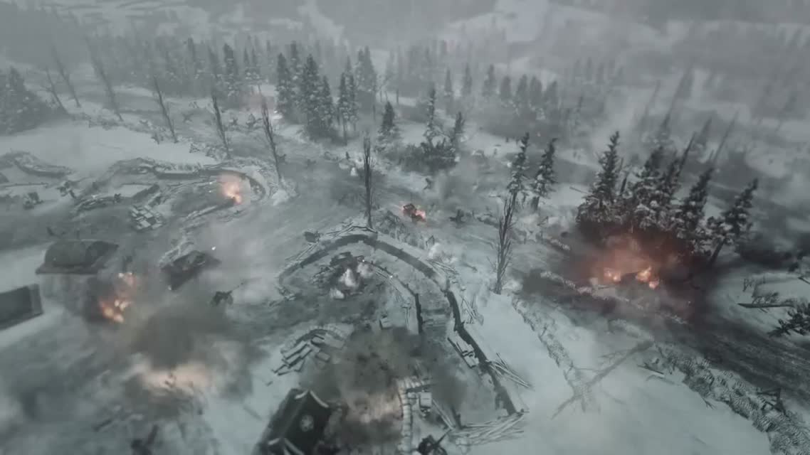 Company of Heroes 2 Ardennes Assault — трейлер