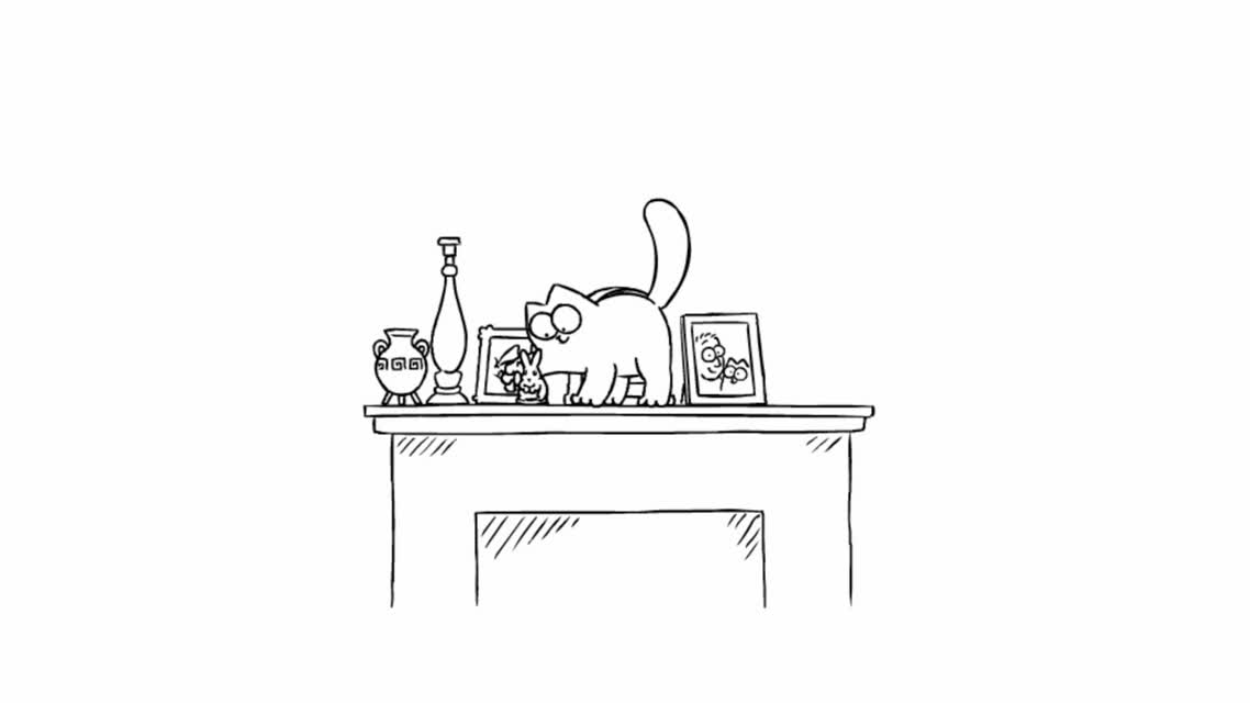 19 - Simon's Cat in 'Shelf Life'