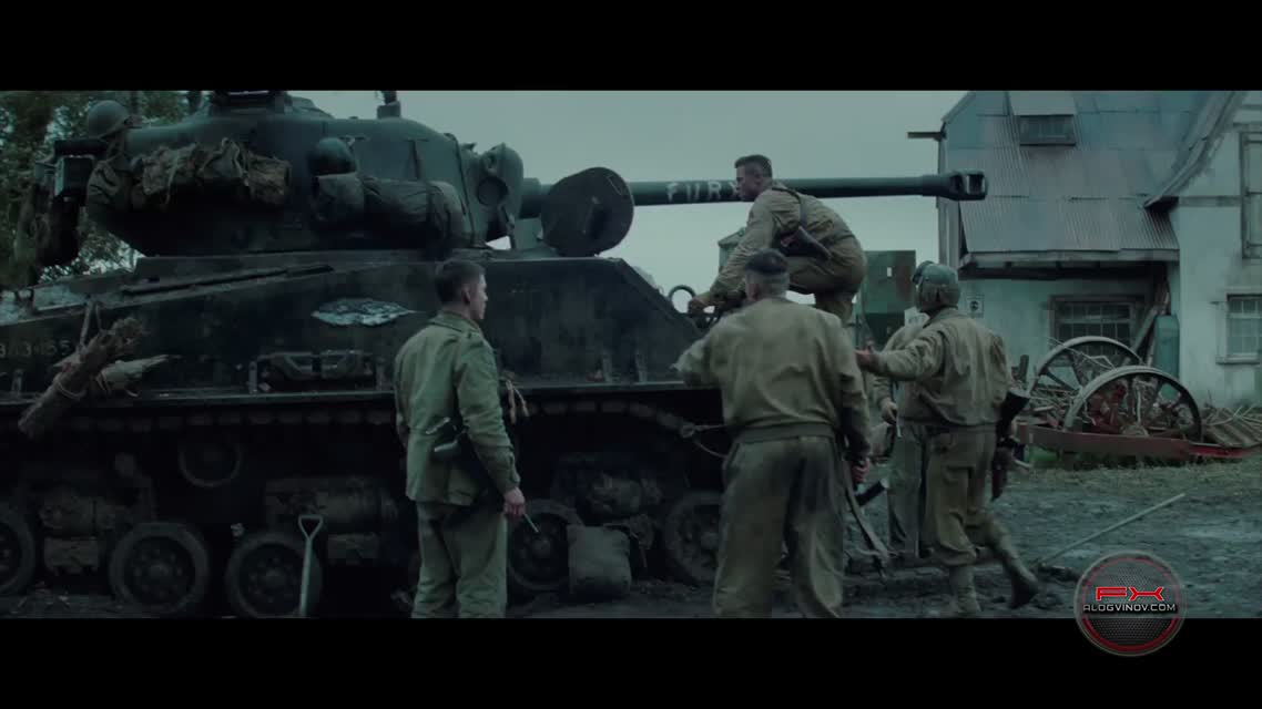 Обзор кинофильма Ярость - как Брэд Питт в World of Tanks играл (Fury)