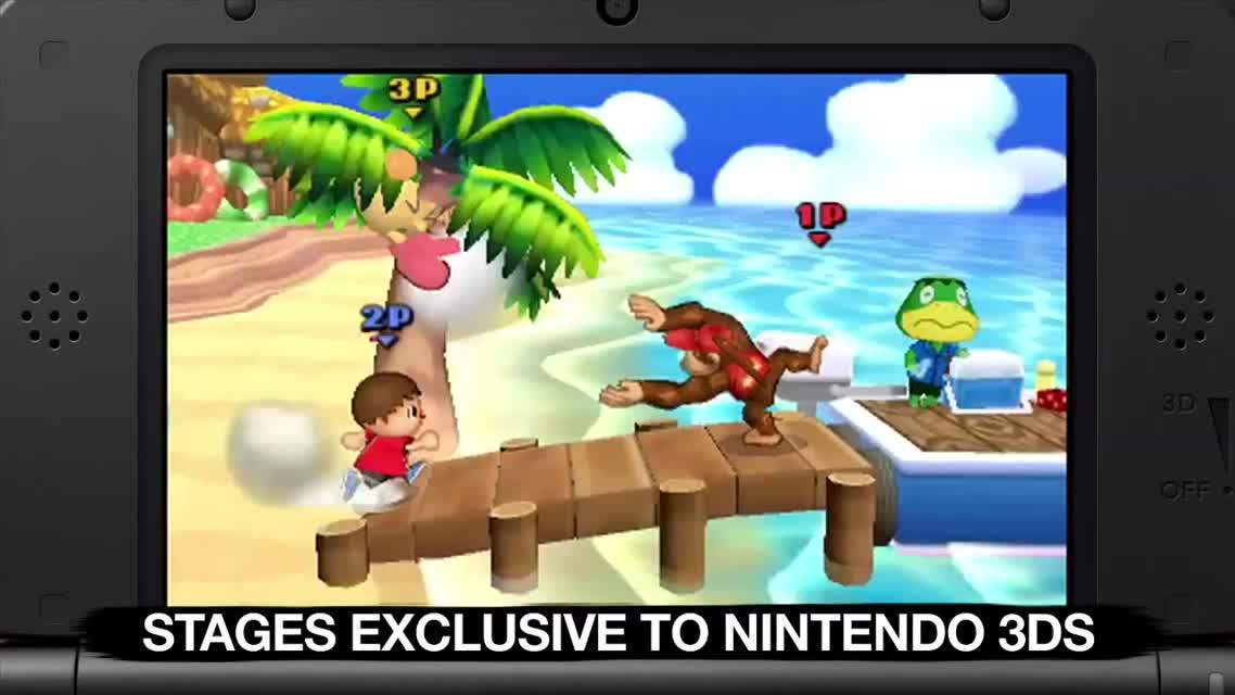 Super Smash Bros 3DS Trailer