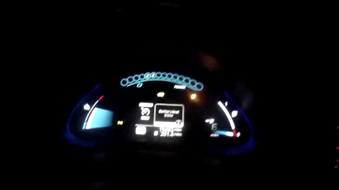 328 километров на электромобиле - Nissan Leaf