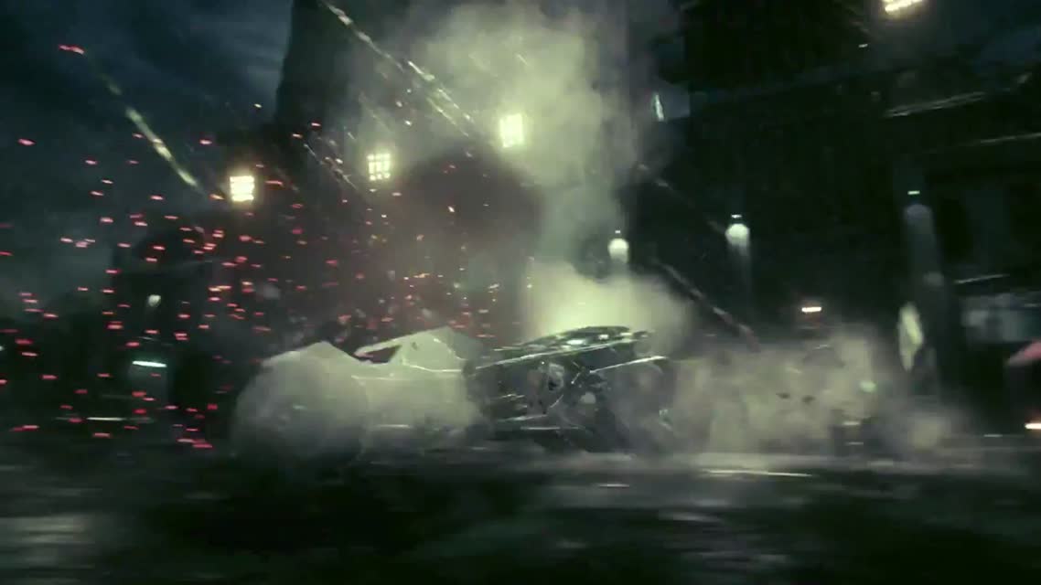 Batman Arkham Knight - Batmobile Gameplay Trailer (PS4Xbox One)