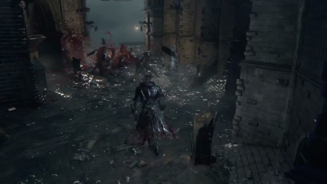 Bloodborne Gameplay Trailer (PS4) (HD)