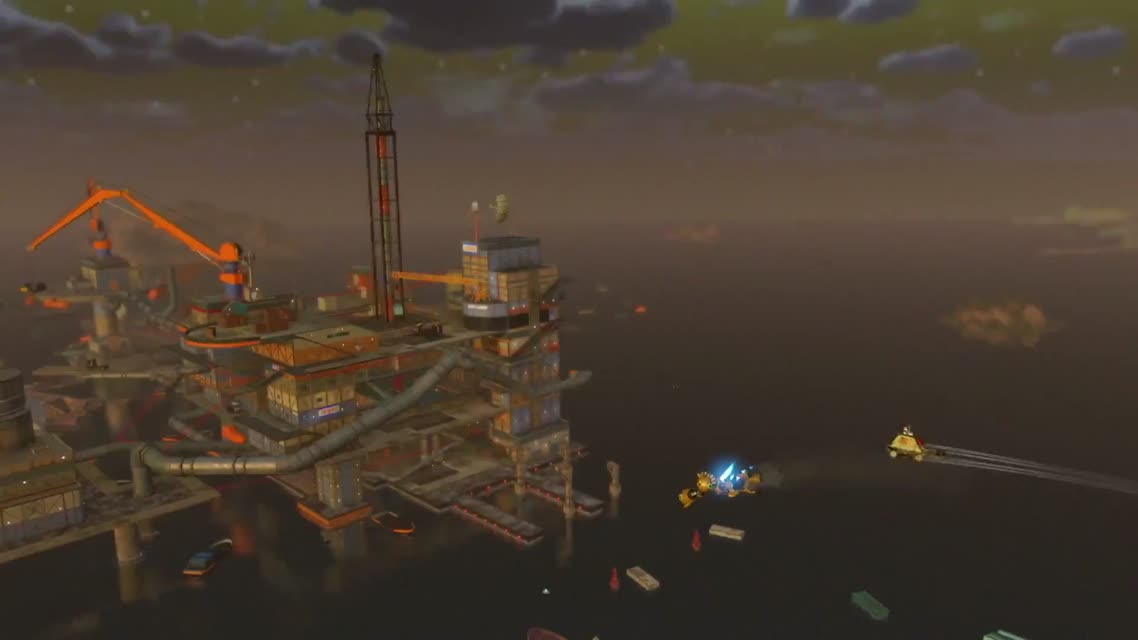 SUNSET OVERDRIVE Mystery of the Mooil Rig Trailer