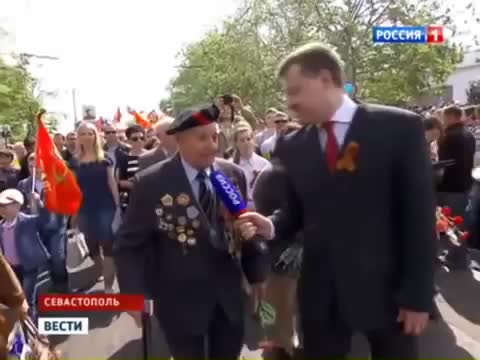 Путин в Севастополе! 9 мая Без слез невозможно смотреть