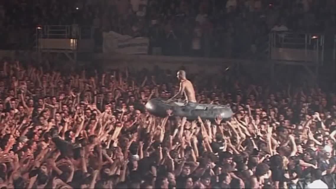 Rammstein - Stripped(live Volkerball) HD