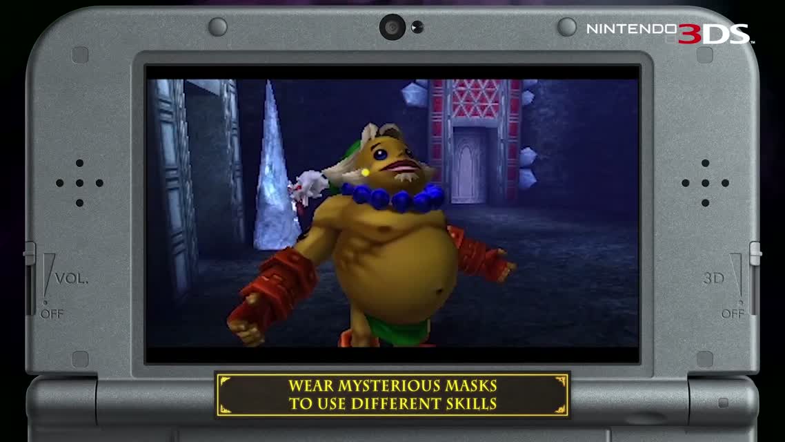 The Legend of Zelda - Majora's Mask 3D Gameplay Trailer (Nintendo 3DS)