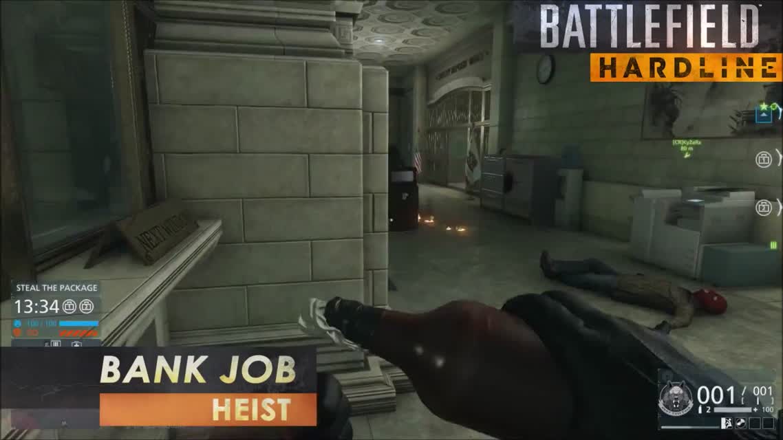 Battlefield Hardline Game Modes Gameplay (Conquest, Heist, Blood Money)