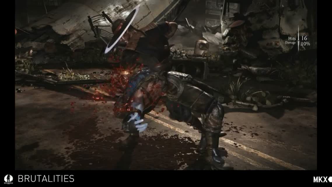 Mortal Kombat X - Kung Lao Brutality Gameplay - Mortal Kombat 10