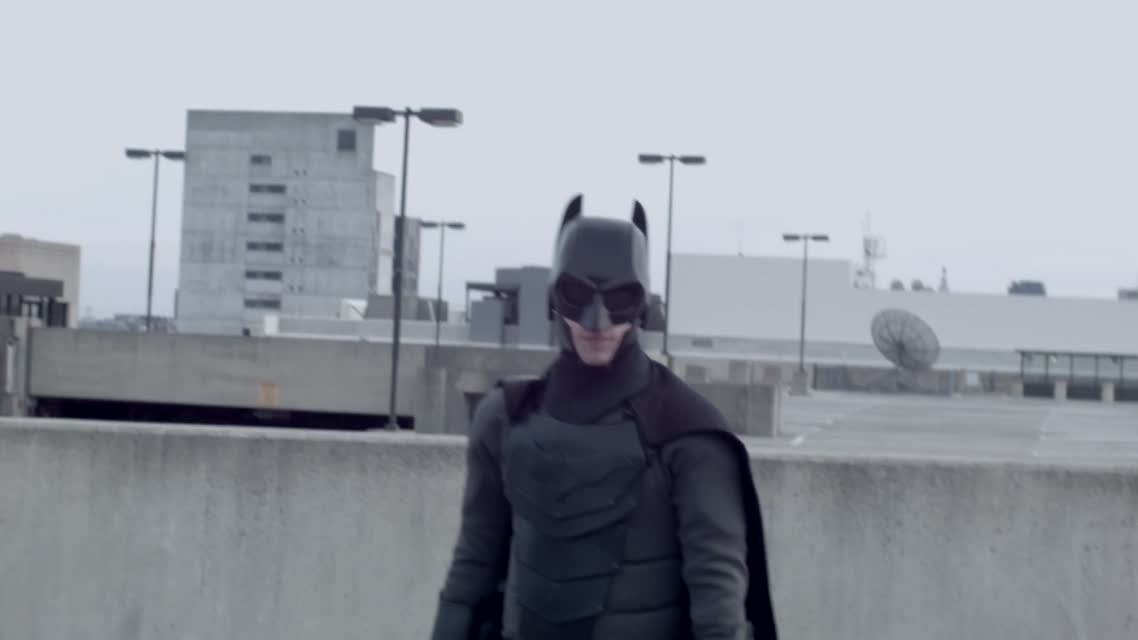 Real Life Batsuit Combat Armor