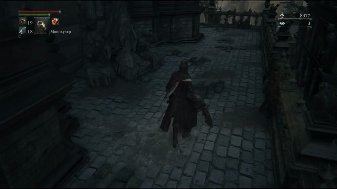 [Bloodborne #14] Удар! Очнулся в тюрьме