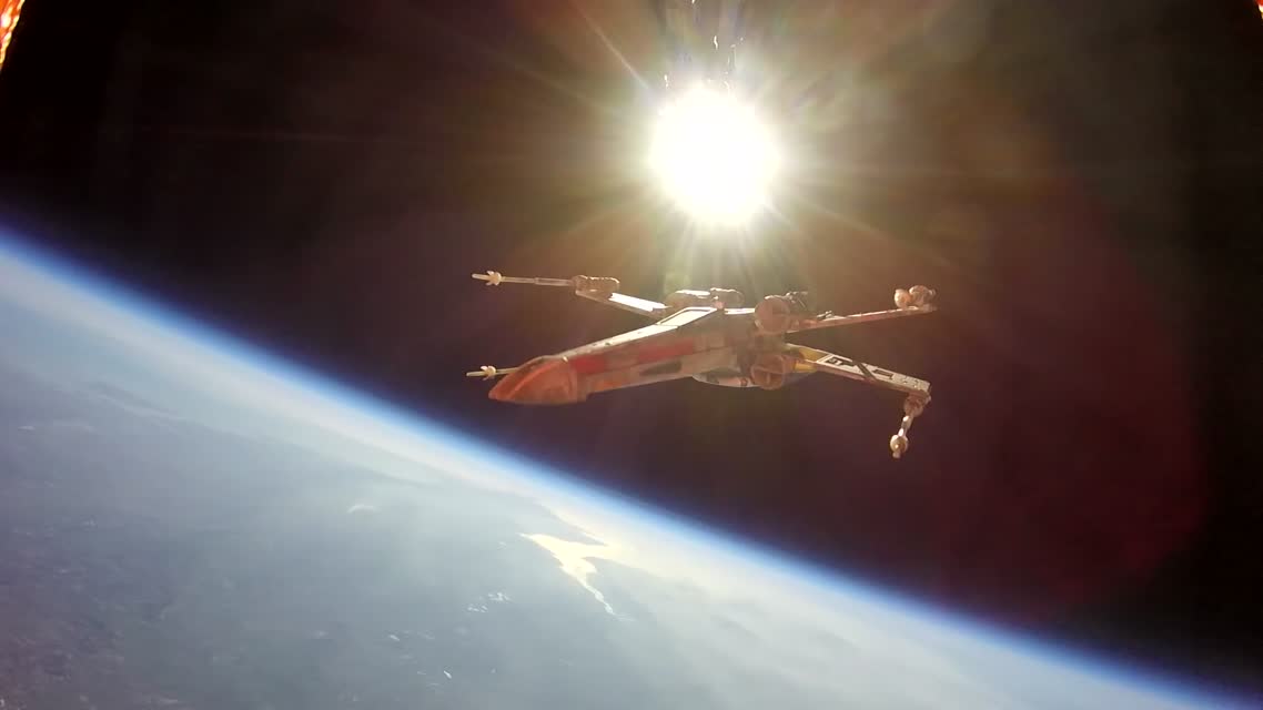 X-Wing in Space (#HeyJJ)