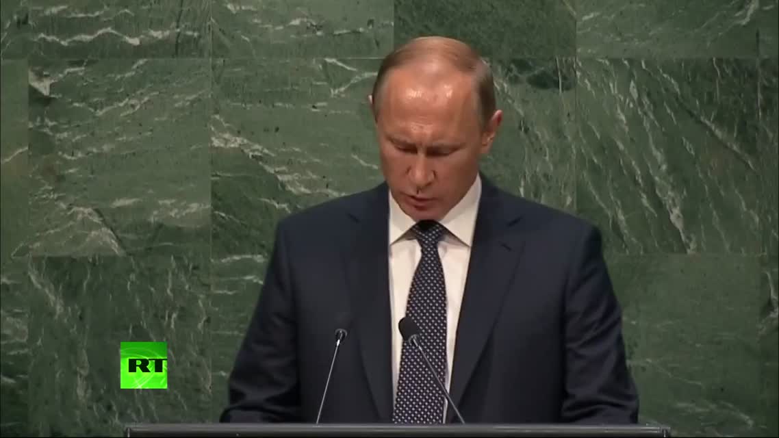 Владимир Путин выступил на 70-й сессии Генассамблеи ООН