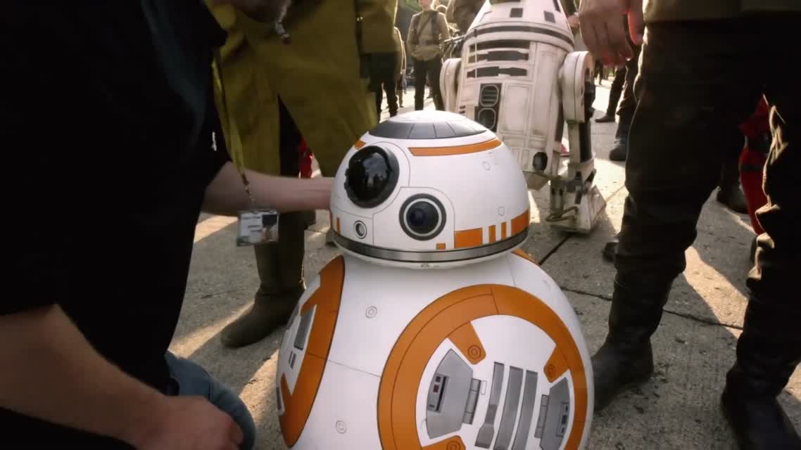 Звёздные Войны Пробуждение Силы — Русское видео о создании дроида BB-8 (2015)