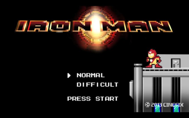 8 Bit Cinema - Iron Man