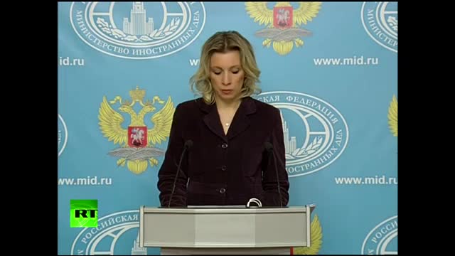 Мария Захарова об инсценировке казни пилота Су-24 на Украине- Видимо, считали, что весело получится