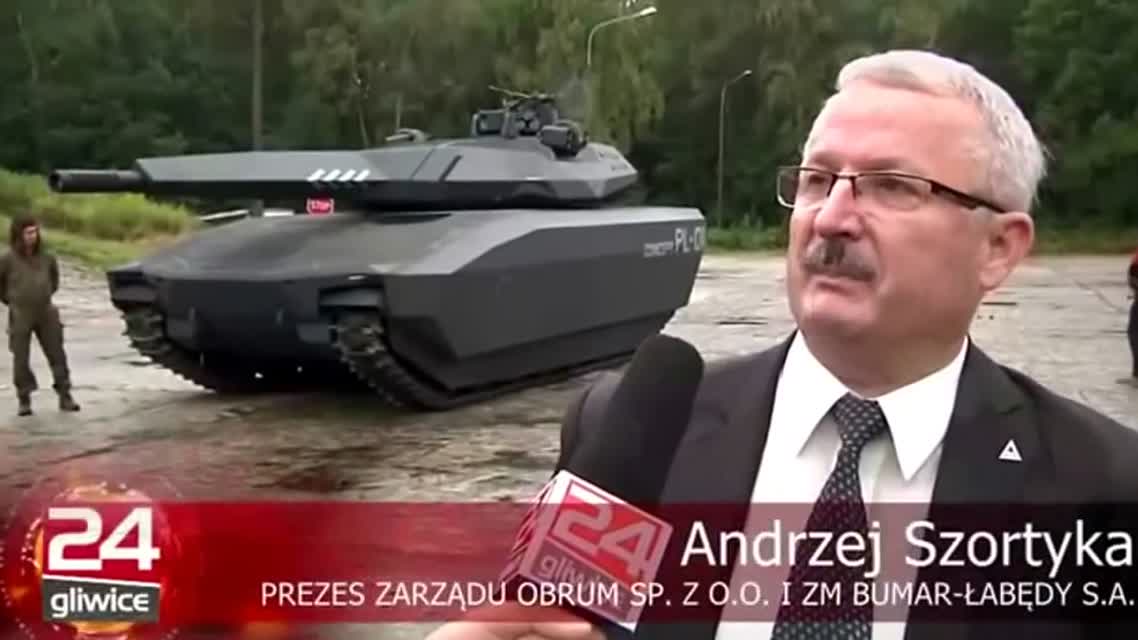 Новый польский танк PL-01 Concept