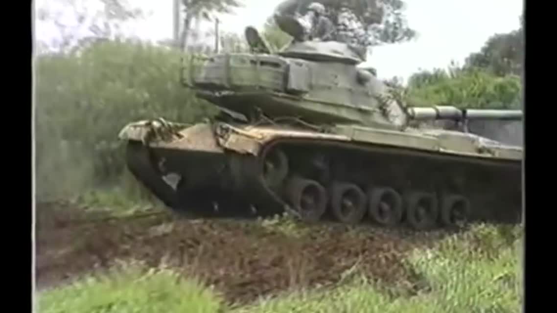 Tank Stuck In Mud