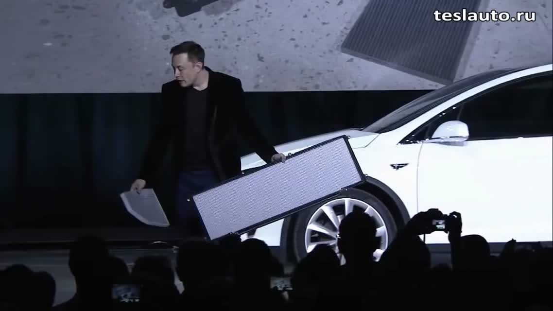 Презентация Tesla Model X 2015 (На русском)