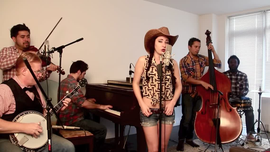 Blurred Lines - Vintage Bluegrass Barn Dance Robin Thicke Cover