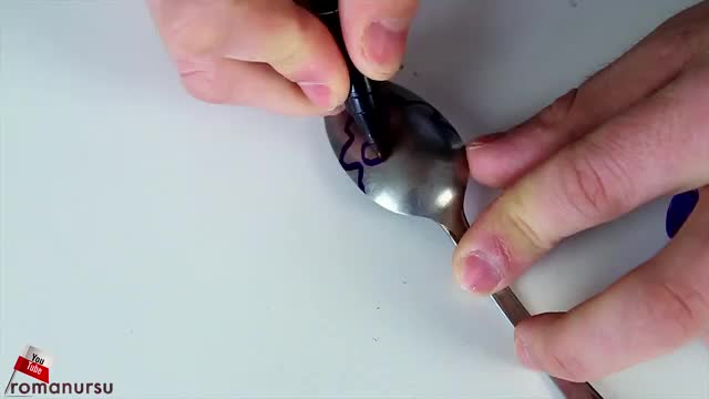 Как сделать классную чайную ложку в виде черепа своими рукамиDIY skull shaped spoon[360P]