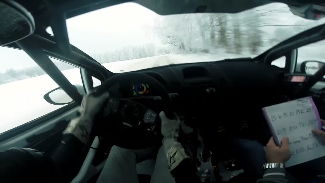 GoPro Awards Rally Car Testing in Snow