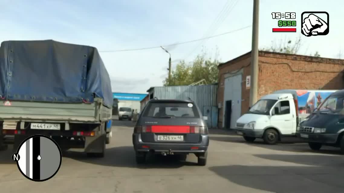 GTA Kursk City (mission 3) in REAL LIFE