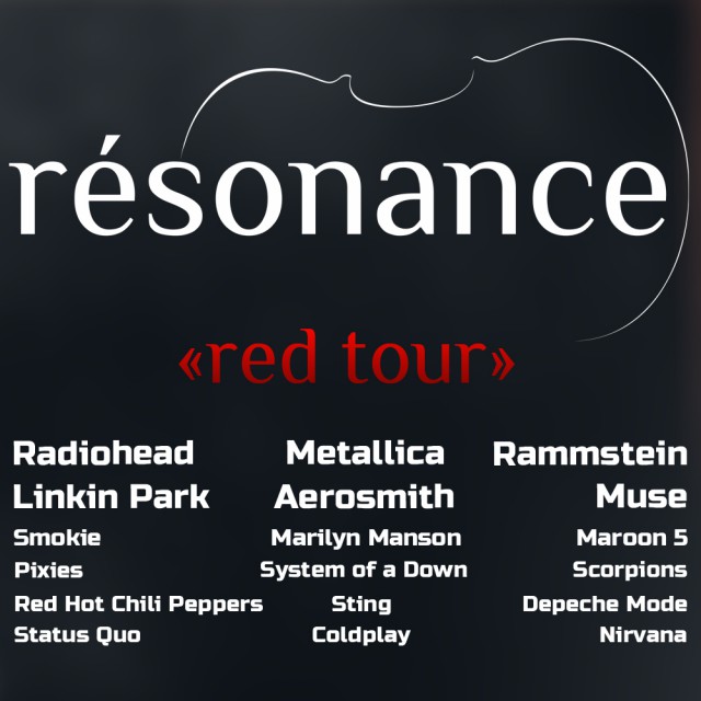 resonance, red tour 01