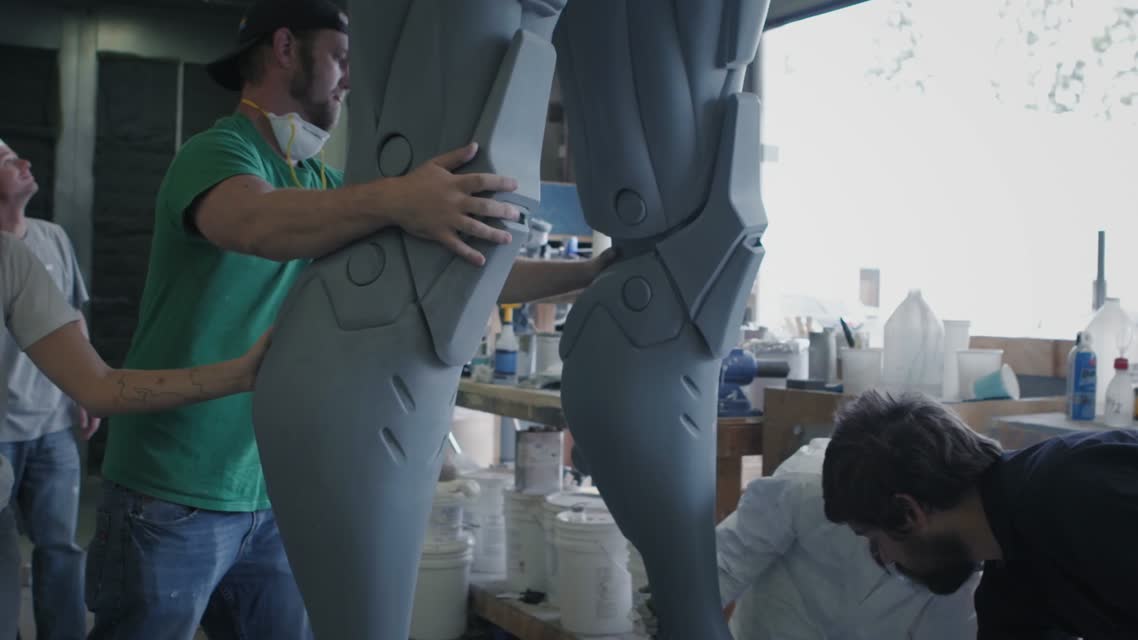 Статуи персонажей  Как создаются крупномасштабные статуи героев Overwatch
