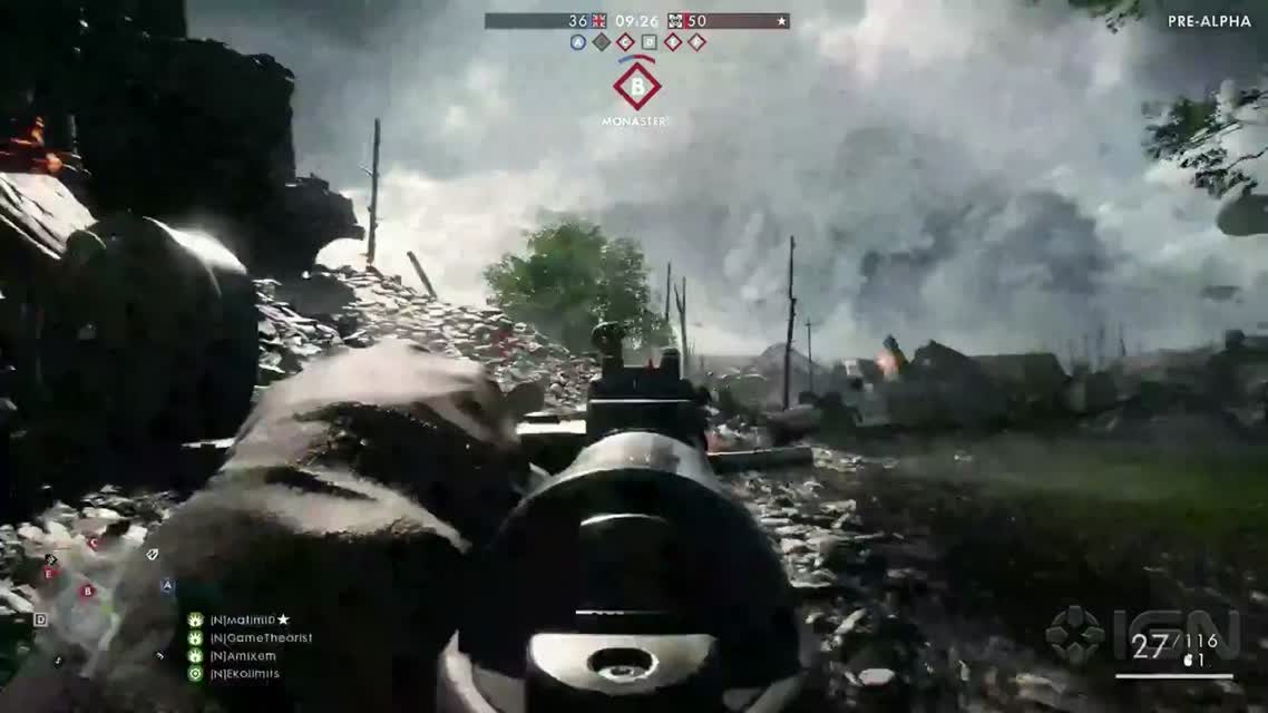 14 Minutes of Battlefield 1 Multiplayer Gameplay