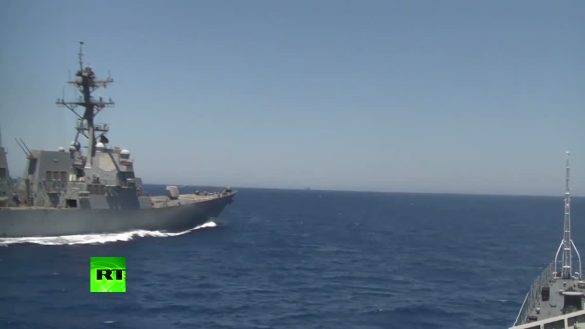 Эсминец ВМС США допустил опасное сближение с боевым кораблем «Ярослав Мудрый»