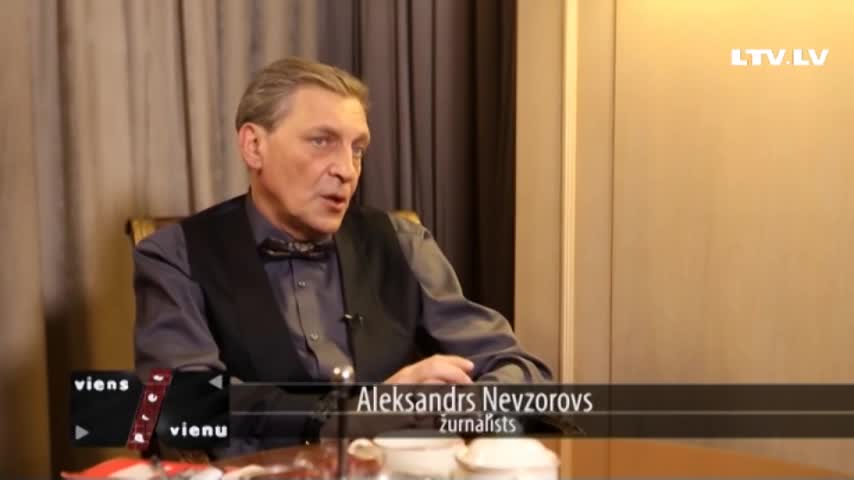 Интервью Невзорова латышскому телевидению 6 июня 2016