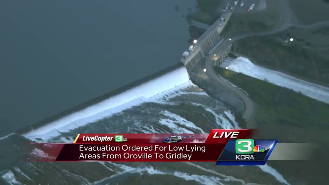 LiveCopter 3 surveys Oroville auxiliary spillway